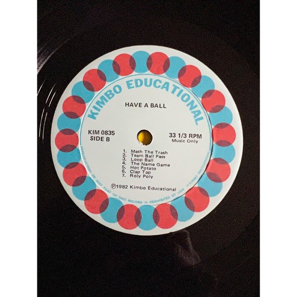 Have a Ball / Get Hoppin' Jill Gallina LP Kimbo Jenson VG+ - Picture 8 of 13